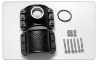 Raccord de Compression de pince de selle PP filetage intérieur collier de serrage raccord fileté en té de tuyau de selle DN20-DN110 la Corrosion PN16