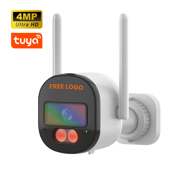 Outdoor Full HD Waterproof 4MP 5MP Security IP Camera Wifi Tuya Smart P2P CCTV Network Bullet with NVR for Indoor Use