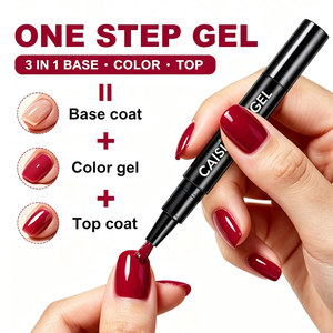 ปากกาเจลทาเล็บ Caisi One Step UV 100+ สี ติดทนนาน เงางามสูง ปราศจากสารพิษ เหมาะสำหรับร้านทำเล็บและ DIY - Product Image 2