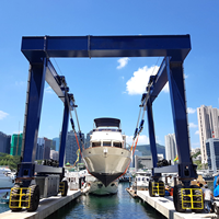 Palan mobile pour bateau YAOU 10T à 1200T pour yacht I grue marine I système de levage de voyage en bateau