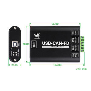 Roarkit Analyseur de données de <span class=keywords><strong>bus</strong></span> <span class=keywords><strong>CAN</strong></span>/<span class=keywords><strong>CAN</strong></span> FD de qualité industrielle, adaptateur USB vers <span class=keywords><strong>CAN</strong></span> FD, carte d'interface de communication de <span class=keywords><strong>bus</strong></span> <span class=keywords><strong>CAN</strong></span>/<span class=keywords><strong>CAN</strong></span> FD - Product Image 6