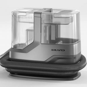 Limpiador a vapor C688 gris ceniza negro 600W con tanque de agua de 1-2L, eléctrico y portátil para limpieza de alfombras, sofás y colchones. - Product Image 2