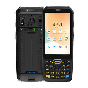 PDA Android 11.0 PDA genggam, komputer industri ponsel IP68 NFC 4G WiFi GPS PDA perangkat untuk gudang pdas