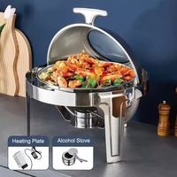 Collection de Serveurs de Buffet de Luxe 6L en Acier Inoxydable à Alimentation Alcoolisée Or/Argent – Solutions OEM Multi-Styles, Marque Privée, Vente en Gros