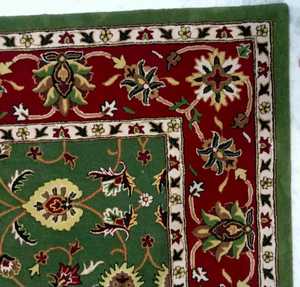 Tapis tufté à la main 8x10 Tapis de salon de style traditionnel Motif floral Inspire personnaliser la taille disponible - Product Image 3