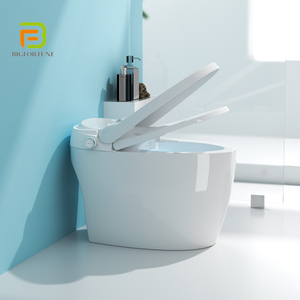 Inodoro Inteligente Moderno con Bidé Automático, Inodoro <span class=keywords><strong>de</strong></span> Cerámica para Hotel, Inodoro Inteligente con Control Remoto - Product Image 4