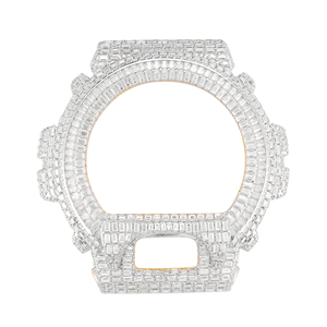 Bezel de montre <span class=keywords><strong>Gshock</strong></span> DW9052 en moissanite, personnalisé, serti de moissanite, pour homme - Product Image 4