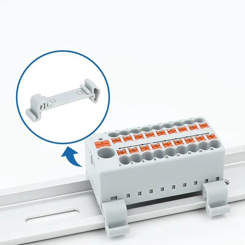 Distribution Block DIN Rail Adapter from China