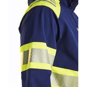 BLAKLADER - 449425138933L Veste softshell haute visibilité Bleu marine/jaune-EAN 7330509801062 HI-VIS WORKWEAR - Product Image 4