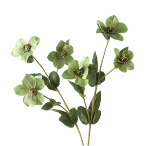 ต้นไม้ดอกไม้ประดิษฐ์ทำมือจากผ้าไหมปรับแต่งได้สำหรับตกแต่งมุม - Product Image 1