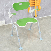 Siège de salle de bain, chaise de douche pliable pour personnes handicapées, personnes âgées et handicapés