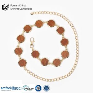 Stylish Women's Waist Chain <strong>Belt</strong> with Alloy Buckle Decorative <strong>Belt</strong> <strong>Custom</strong> OEM ODM - Product Image 1
