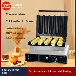 เครื่องทำโรลไก่ขนาดเล็กแบบใหม่ เครื่องทำสโคนเค้กแบบดิจิตอล เตาอบไฟฟ้าเชิงพาณิชย์แบบห้าช่อง สำหรับอุตสาหกรรมอาหารยอดนิยม - Product Image 5