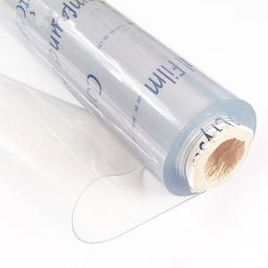 Precio de fábrica Super Clear <span class=keywords><strong>PVC</strong></span> Film 60 70 Micron Vinilo Transparente Soft <span class=keywords><strong>PVC</strong></span> Film - Product Image 1