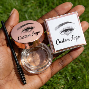 Cire à sourcils transparente waterproof avec brosse, fixation longue durée, étiquette privée OEM - Product Image 2