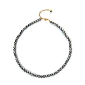 CBBA-1677 Collares de Perlas Negras Cultivadas de Tahití, Acero Inoxidable 316L, Chapado en Oro, Grado AAA, Sostenibles y Elegantes - Product Image 1
