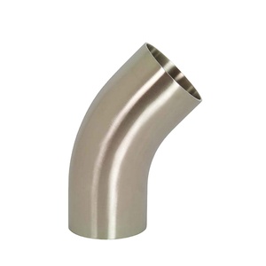 Nhà máy tùy chỉnh 90 độ khuỷu tay ống xả phụ kiện Titan trục gá uốn cong - Product Image 3