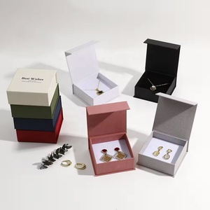 Emballage en carton mat personnalisé <span class=keywords><strong>pour</strong></span> <span class=keywords><strong>bijoux</strong></span>, boîte magnétique <span class=keywords><strong>pour</strong></span> collier, boîte rigide à rabat <span class=keywords><strong>pour</strong></span> bague, boucles d'oreilles, pendentif, bracelet, boîte à <span class=keywords><strong>bijoux</strong></span>, écrin <span class=keywords><strong>pour</strong></span> bague - Product Image 2