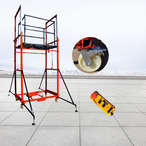 Escaleras eléctricas personalizables <span class=keywords><strong>de</strong></span> 2m, 3m, 4m, 5m, 6m, 8m y elevador <span class=keywords><strong>de</strong></span> andamios con eslinga <span class=keywords><strong>de</strong></span> <span class=keywords><strong>cuerda</strong></span> <span class=keywords><strong>de</strong></span> alambre, andamio <span class=keywords><strong>profesional</strong></span>, Motor <span class=keywords><strong>de</strong></span> repuesto - Product Image 2