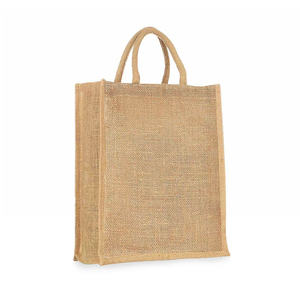 Sac fourre-tout en jute pour la plage, grande capacité, résistant au sable, texture tissée, pour serviettes, jouets, collations, essentiel pour les aventures côtières - Product Image 1