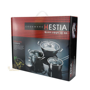Set di Pentole in Acciaio Inox a 4 Pezzi, Design Moderno, con Coperchi in Vetro, Adatto per Forno e Lavastoviglie, Pentole da Cucina - Product Image 6