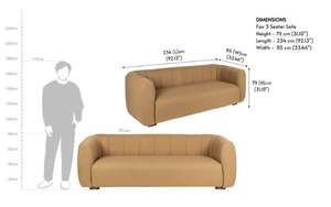 Juego de Sofás Modernos de Lujo en Madera Sólida de Sheesham para Sala de Estar, Elegantes, Cómodos, Duraderos y Perfectos - Product Image 3