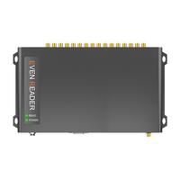 Lector RFID UHF CHAFON CF817 de 900MHz para Cronometraje Deportivo, Alcance de 0~25M, 1100 Etiquetas/S, Protocolo ISO 18000-6C, 16 SMA Hembra
