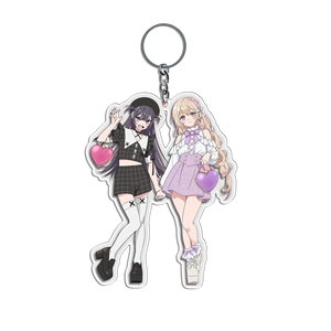 Design Custom <b>Anime</b> Character Combination Accessory Photo <b>Keychain</b> Acrylic Gift - Product Image 4
