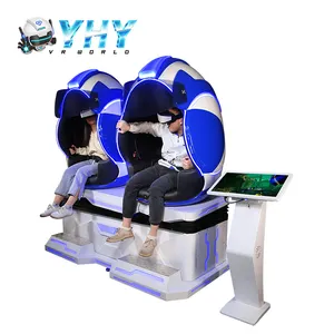 Ganhe dinheiro 2 assentos Egg Chair Máquinas de jogos Vr Arcade Simulador Vr 9D