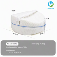 Coussin orthopédique en mousse à mémoire de forme pour les genoux, soulagement de la sciatique, repose-jambes, soulagement des douleurs aux hanches et aux articulations pendant la grossesse, pour un sommeil confortable