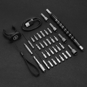Juego de Destornilladores Eléctricos Inalámbricos de 3,6 V, Juego de Destornilladores Inalámbricos de Torsión Ajustable, de Bolsillo Recargable, 28 Unidades - Product Image 5
