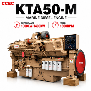 <span class=keywords><strong>Moteur</strong></span> marin CCEC CUM KTA50 Série 1000kw-1400kw 1800RPM KTA50-M pour bateau de pêche avec CCS BV LR - Product Image 1