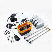 Ensemble complet de télécommande sans fil pour grue de camion LCC, système de télécommande radio pour vanne hydraulique