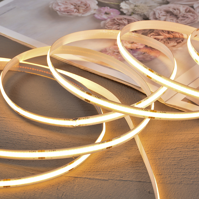 High Quality Smart Flexible COB LED Strip Tape Light 12V 24V - Xuancai Brand