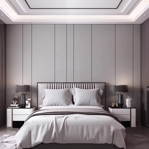 Bảng điều khiển tường tấm PVC nội thất 3D thiết kế rãnh gỗ đá đen Pet siding WPC Mô Hình Vinyl slatwall nhà hàng trang trí UV - Product Image 6