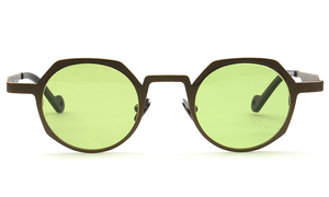 7759 nuevas gafas de sol <span class=keywords><strong>Polaroid</strong></span> de titanio coloridas con personalidad poligonal retro de lujo de gama alta gafas de lectura para hombres y mujeres - Product Image 2