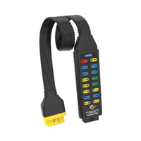 Caja de detección de protocolo de diagnóstico de coche OBD de 16 Pines, de 45cm Cable, Analizador de motor de 16 núcleos, herramientas de diagnóstico de potencia de detección de señal