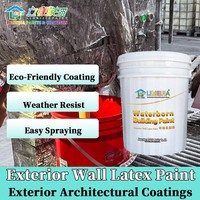 Peinture murale extérieure au latex Limeijia : excellente résistance au vieillissement et aux acides/alcalis, idéale pour les projets gouvernementaux, prix de gros.