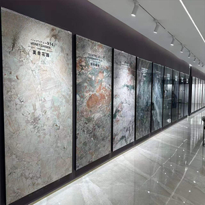 1200x2400 marble 1:1 rock plate, living room sofa, film and television wall, floor tiles, blue jade - Product Image 2