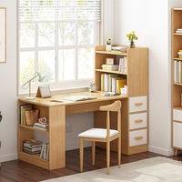 Bureau d'ordinateur simple pour la maison, bureau de location, bureau d'étude pour étudiants, bureau d'écriture simple