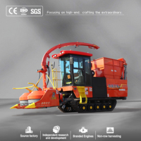 Offre Spéciale – Mini Hacheuse de Fourrage à Chenilles Haute Efficacité Senrui4QZL-2000 avec Certification CE