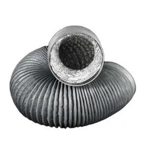 2inch 6inch 8inch 10m hose PVC coated Aluminum foil duct air fan outer ventilation system radiator heating duct