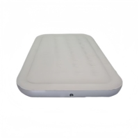 Matelas Gonflable Épais à Surface Floquée avec Pompe Électrique Intégrée – Lit d'Appoint Portable Confortable pour la Maison