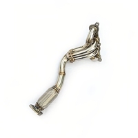 Collecteurs d'échappement sportifs MPER pour Ford Fiesta 1.6 en acier inoxydable, son d'échappement agressif, amélioration des performances, installation facile (Plug and Play)