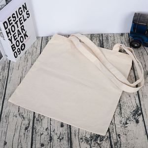 Bolsa de Mano de Algodón Blanca Multiusos Reutilizable de Alta Calidad, Personalizada, al por Mayor, de Tamaño Pequeño, con Correa para el Hombro, para Compras - Product Image 5