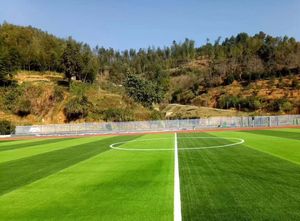 <span class=keywords><strong>Gazon</strong></span> artificiel de qualité supérieure pour terrain de football de 50 mm - <span class=keywords><strong>Gazon</strong></span> artificiel rempli pour les compétitions internationales - Product Image 2