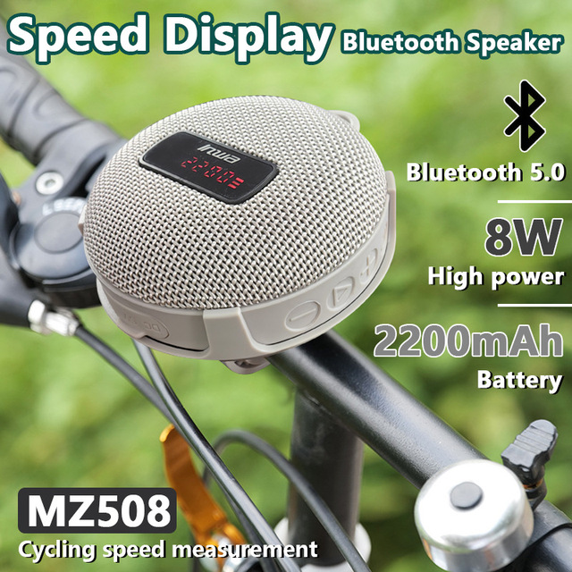 8W Smart LED Waterproof Wireless Bicycle Bt Dj Portable Speakers Sound Equipment/amplifiers/speaker Supplier Portable