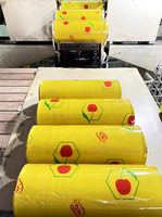 Film alimentaire en PVC de qualité alimentaire, rouleau de 30 cm de largeur, 300 m de longueur, transparent, marque RH, résistant à l'humidité