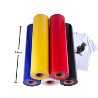 Rouleaux de vinyle PVC 12 pouces x 20 pieds pour transfert à chaud, autocollants HTV imprimables pour vêtements, vente en gros