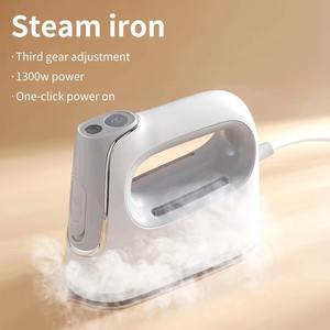 Mini máquina <span class=keywords><strong>de</strong></span> planchar <span class=keywords><strong>de</strong></span> <span class=keywords><strong>mano</strong></span> <span class=keywords><strong>de</strong></span> 1300W, Mini máquina <span class=keywords><strong>de</strong></span> planchar eléctrica <span class=keywords><strong>de</strong></span> vapor ajustable para el hogar, plancha colgante para el hogar - Product Image 1